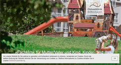 Desktop Screenshot of ostseeklinik-boltenhagen.de